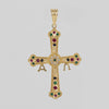 Colgante Cruz Asturias 18k 750