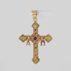 Colgante Cruz Asturias 18k 750