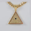 Colgante Iluminati de oro 18k 750