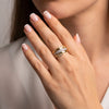Anillo oro 18k 750
