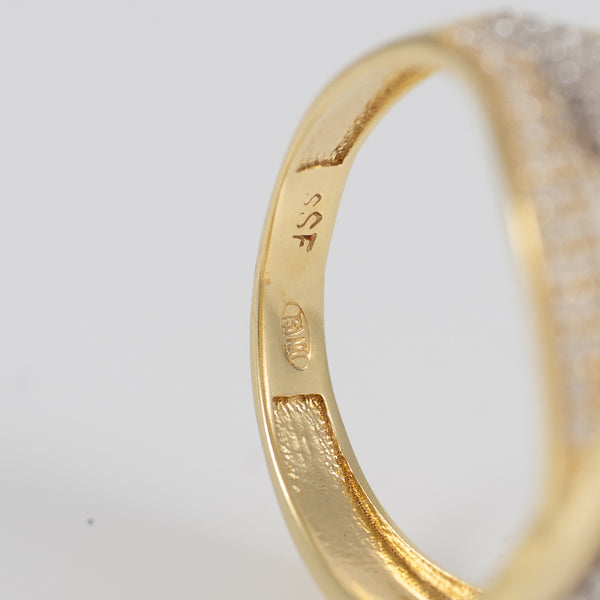 Anillo oro 18k 750