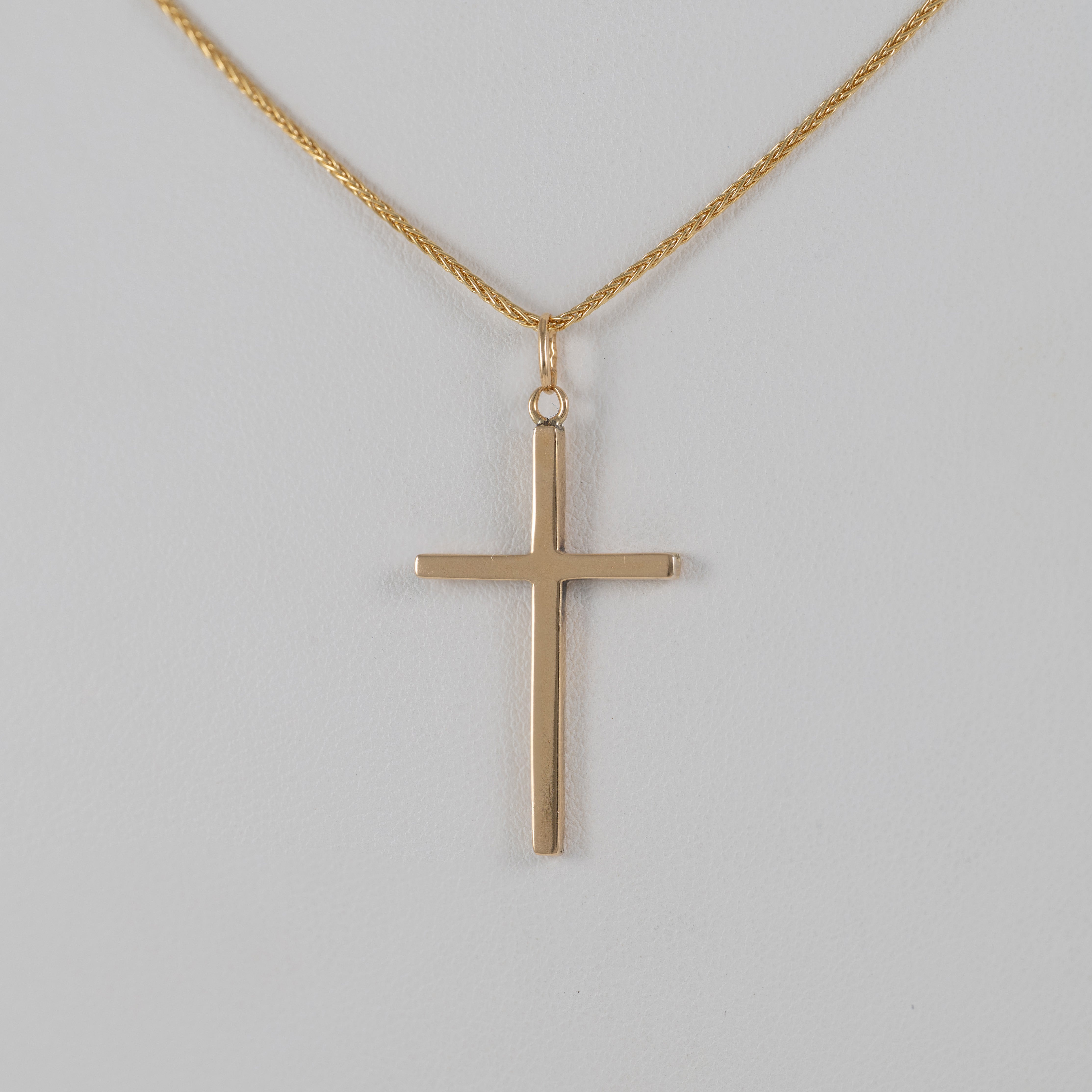 Colgante Cruz oro 18k 750