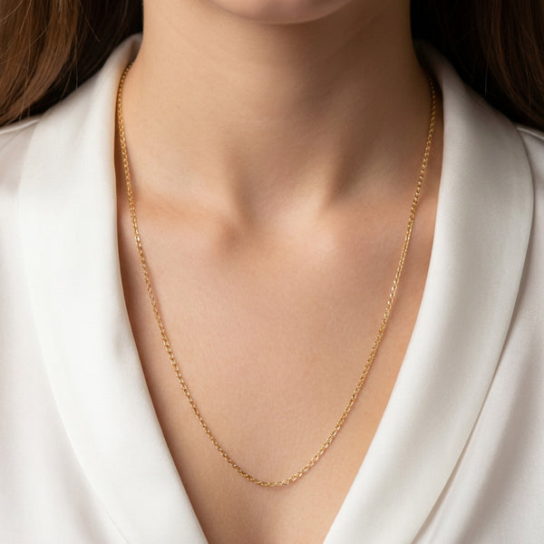 Cadena oro 18k 750 60cm