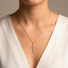 Colgante Cruz oro 18k 750