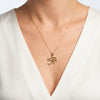 Colgante Ojo de Horus oro 18k 750