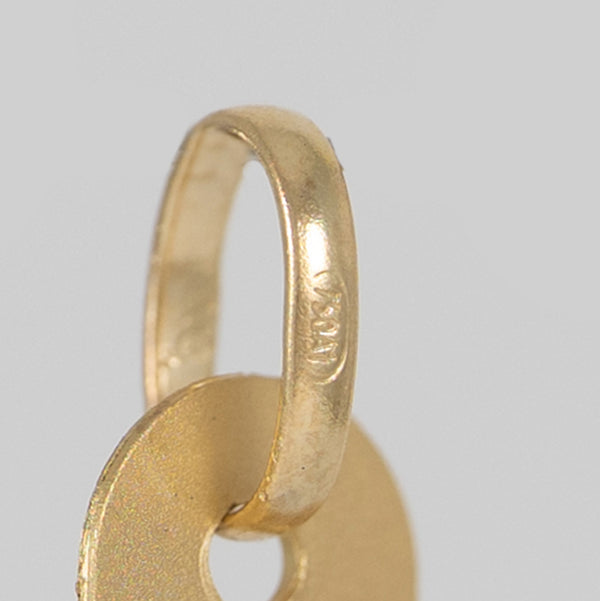 Colgante Medalla oro 18k 750