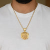 Colgante cabeza indio oro 18k 750