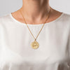 Colgante Medalla oro 18k 750