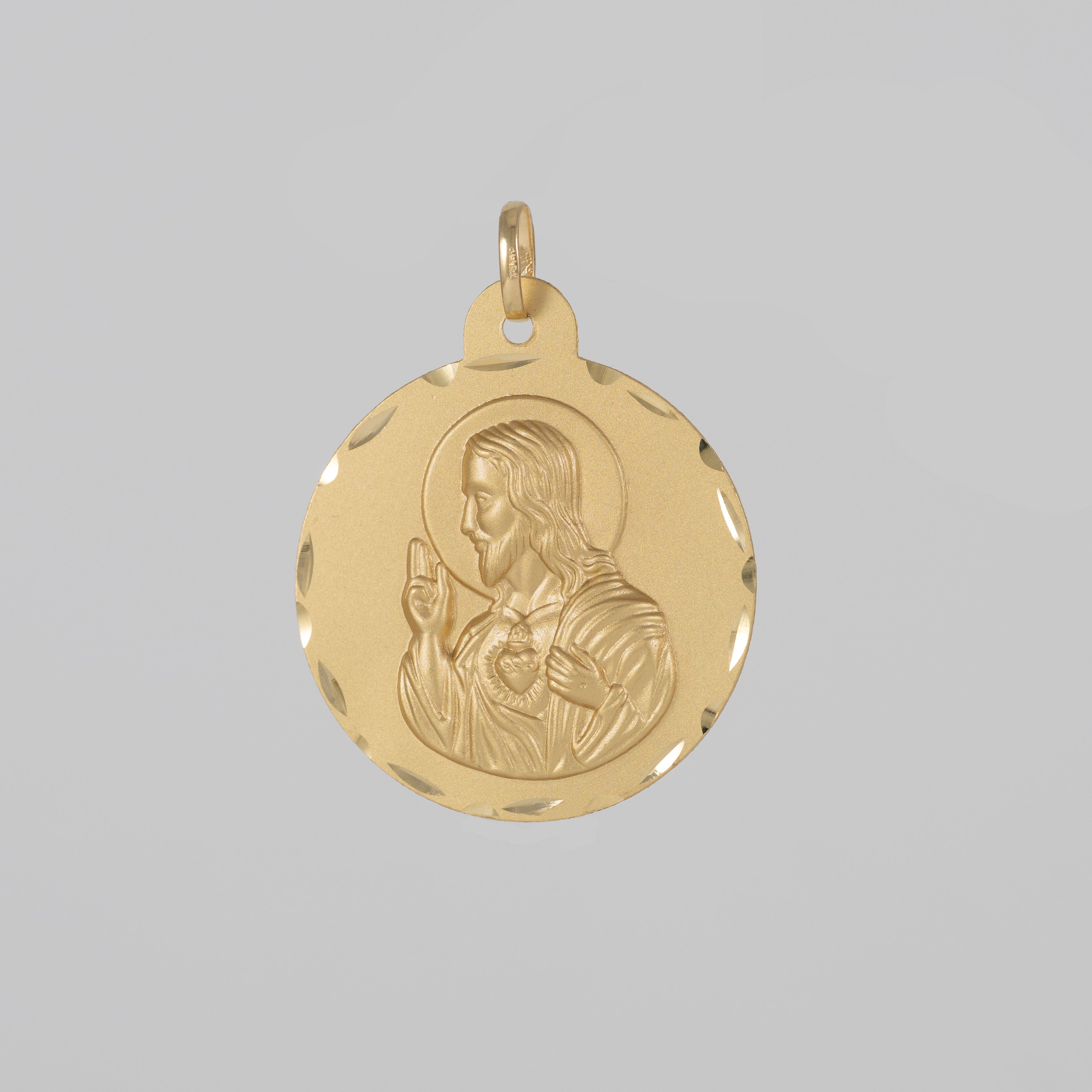 Colgante Medalla oro 18k 750