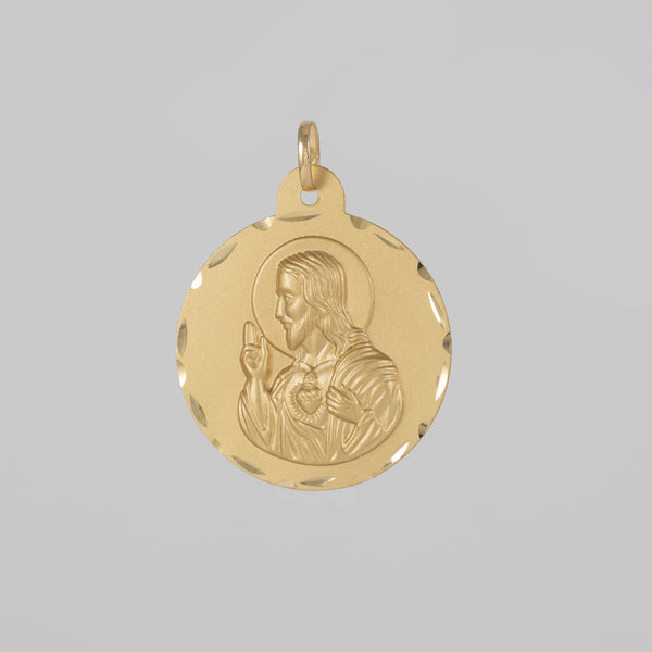 Colgante Medalla oro 18k 750