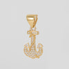 Colgante Ancla oro 18k 750