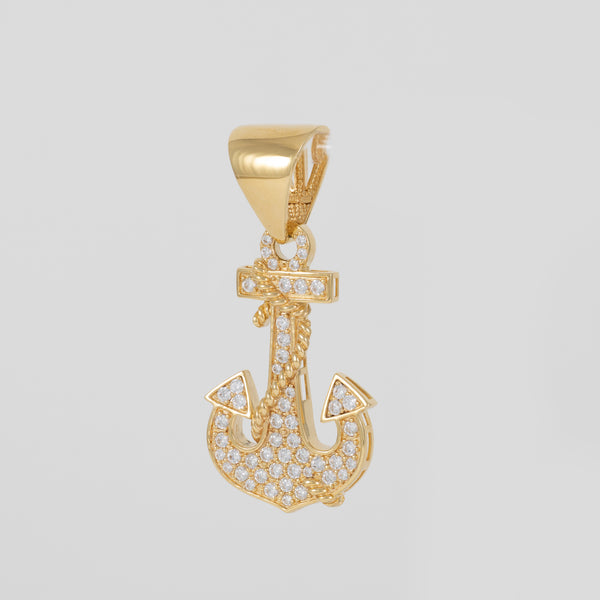 Colgante Ancla oro 18k 750