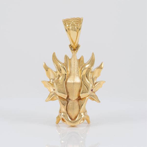 Colgante dragón oro 18k 750