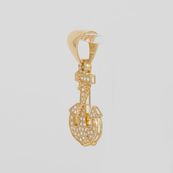 Colgante Ancla oro 18k 750