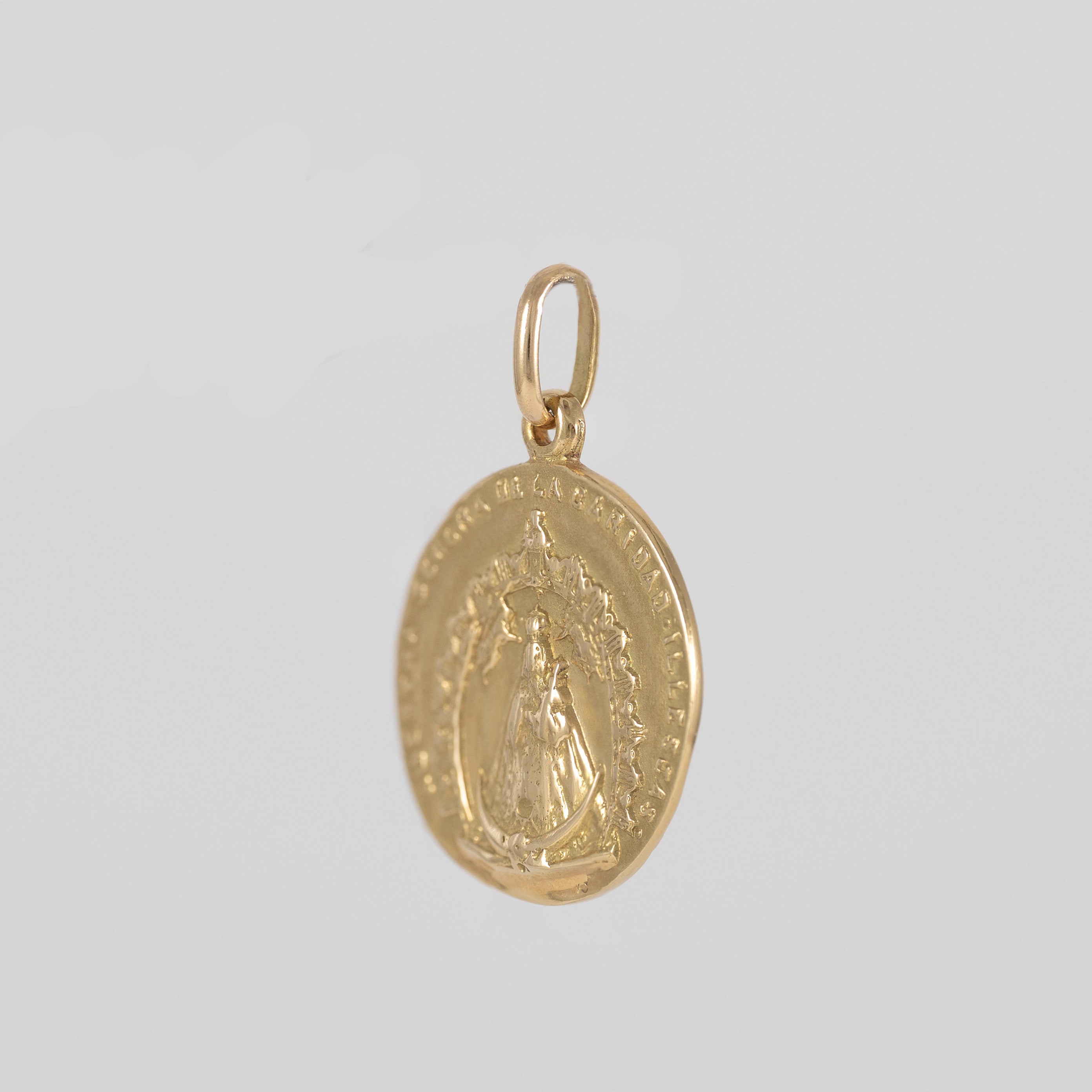 Colgante Medalla oro 18k 750