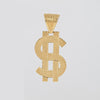 Colgante Dólar oro 18k 750