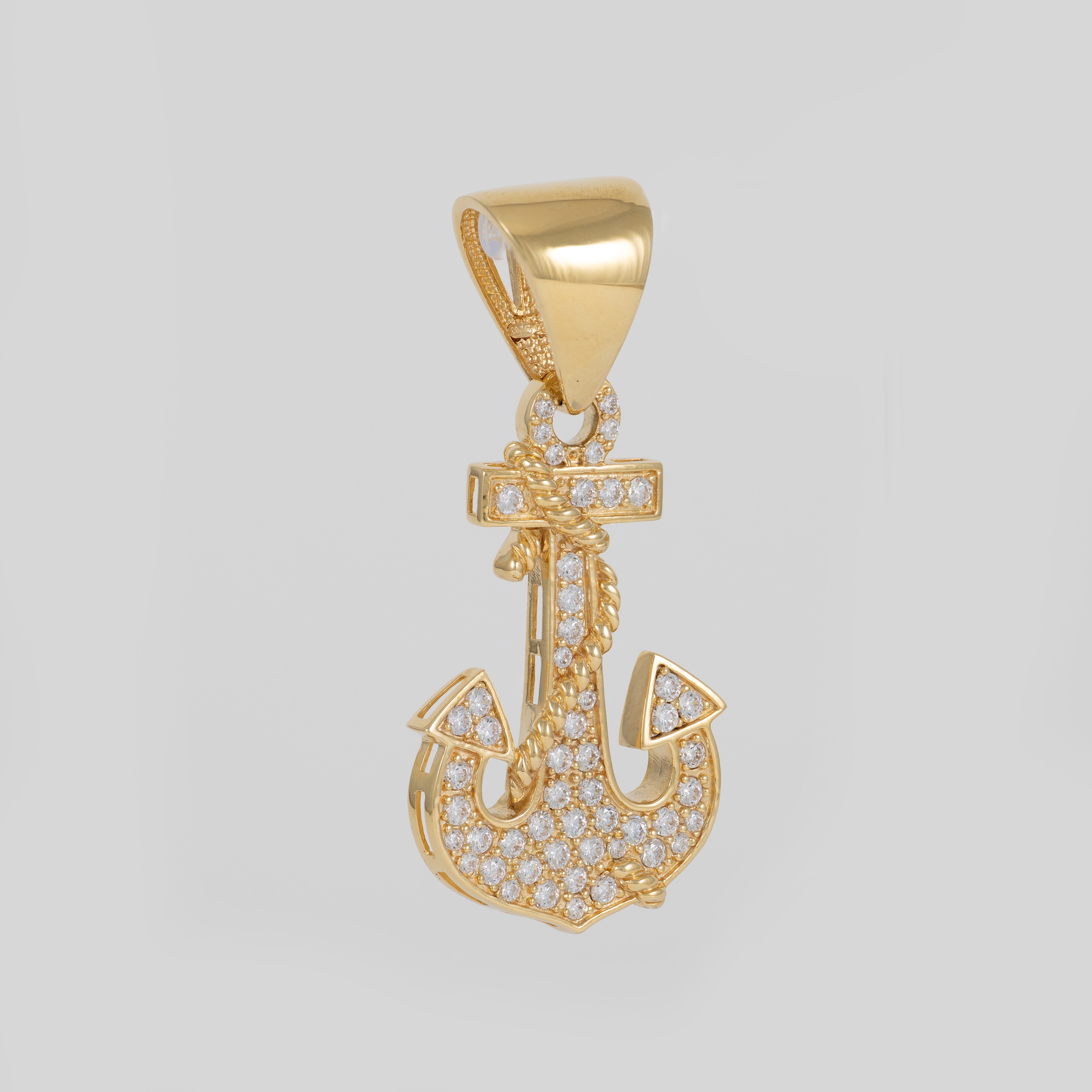 Colgante Ancla oro 18k 750