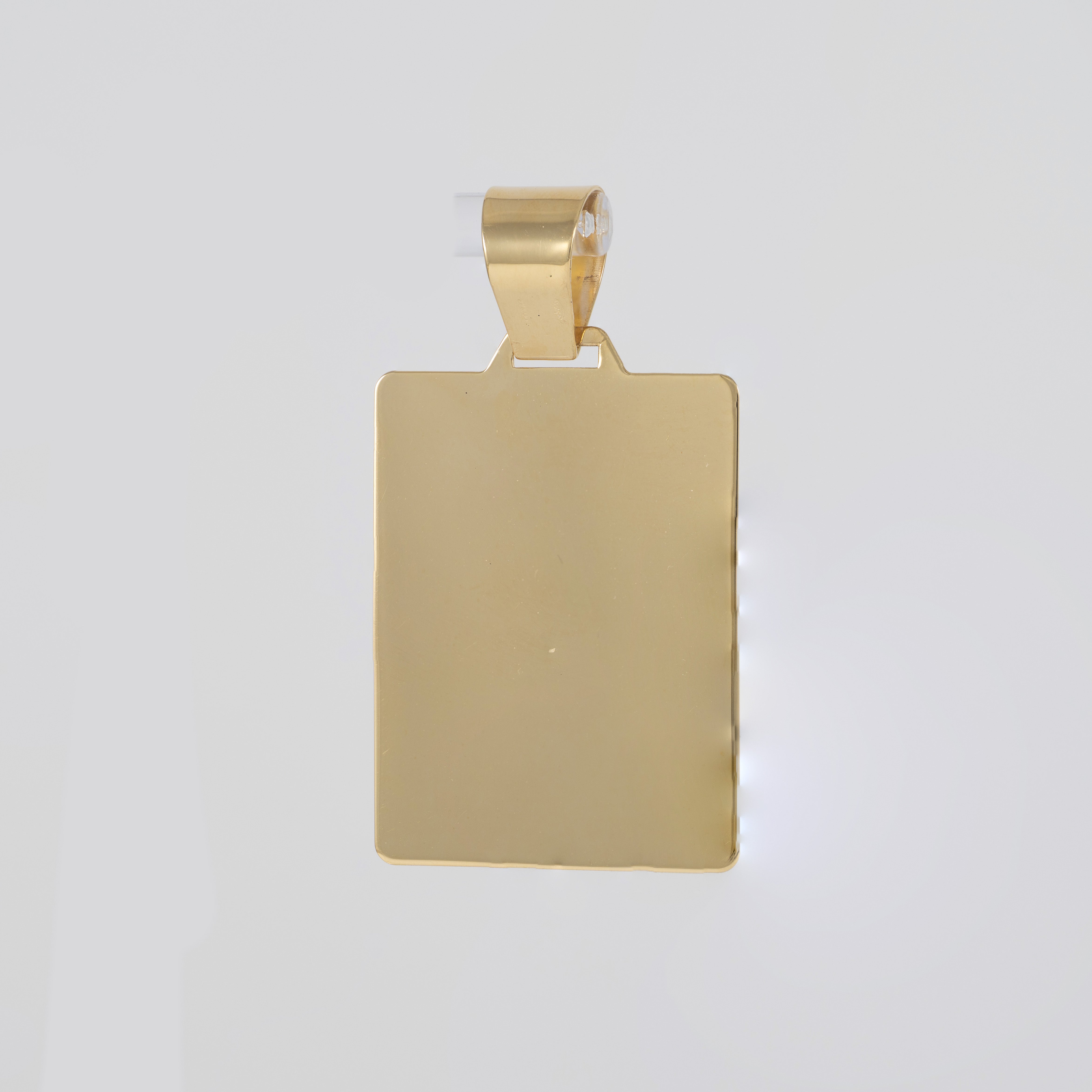 Colgante placa oro 18k 750