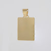 Colgante placa oro 18k 750