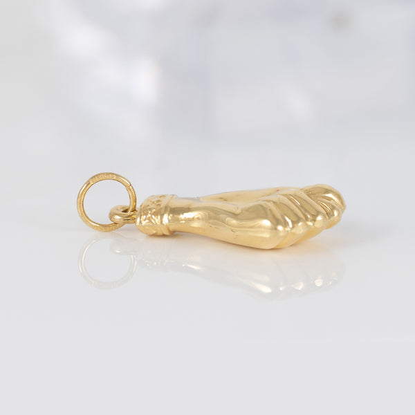 Colgante Puño oro 18k 750
