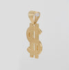 Colgante Dólar oro 18k 750