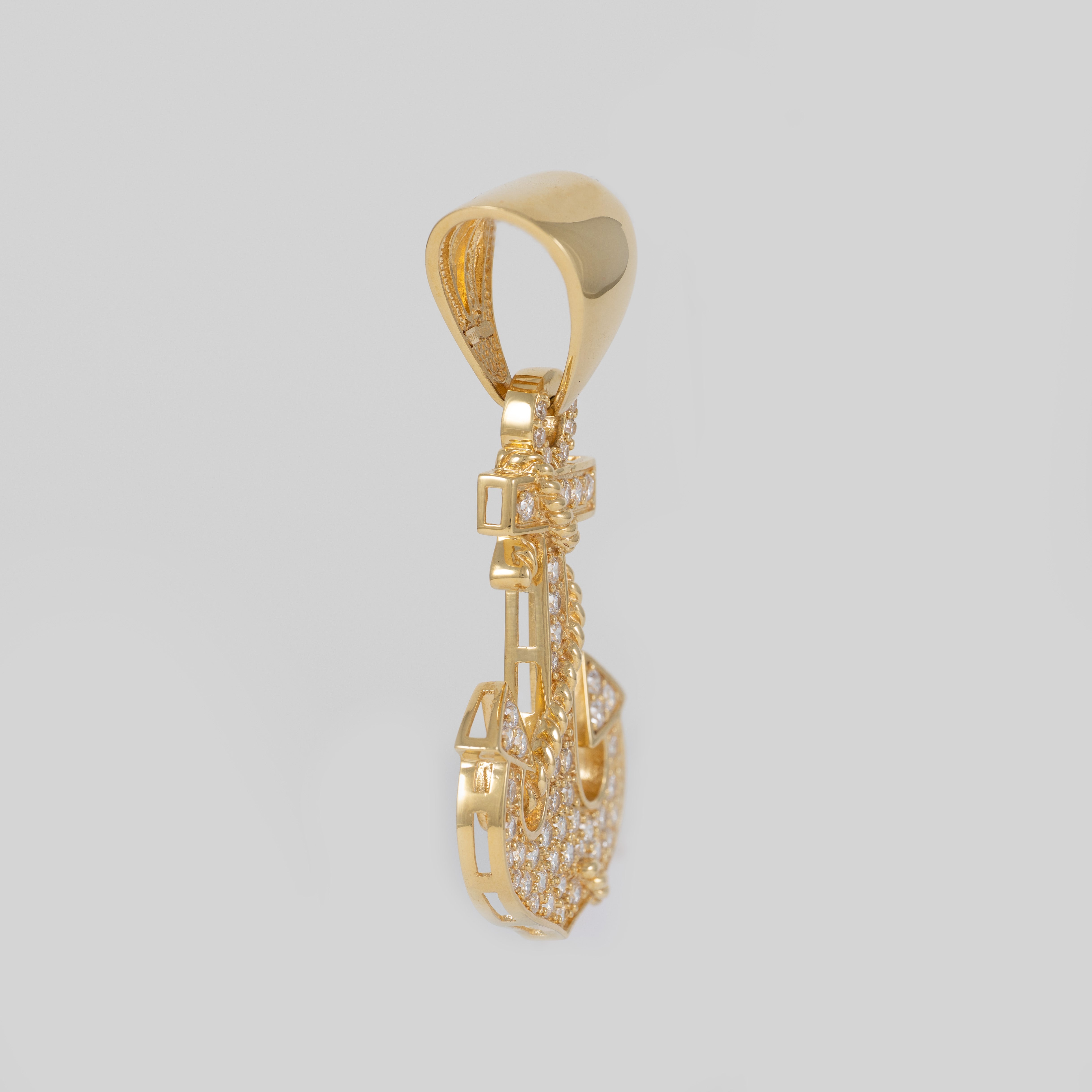 Colgante Ancla oro 18k 750
