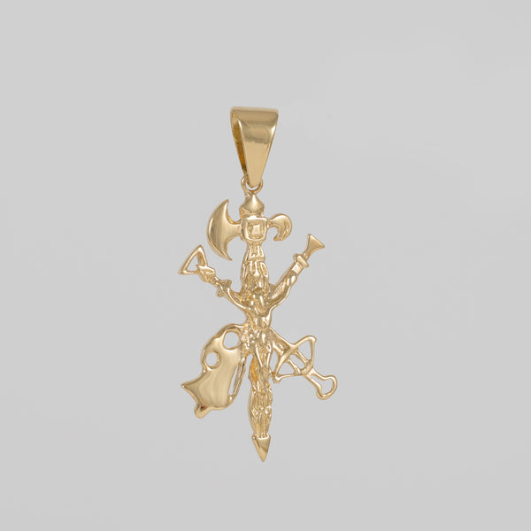 Colgante Cruz Legión oro 18k 750