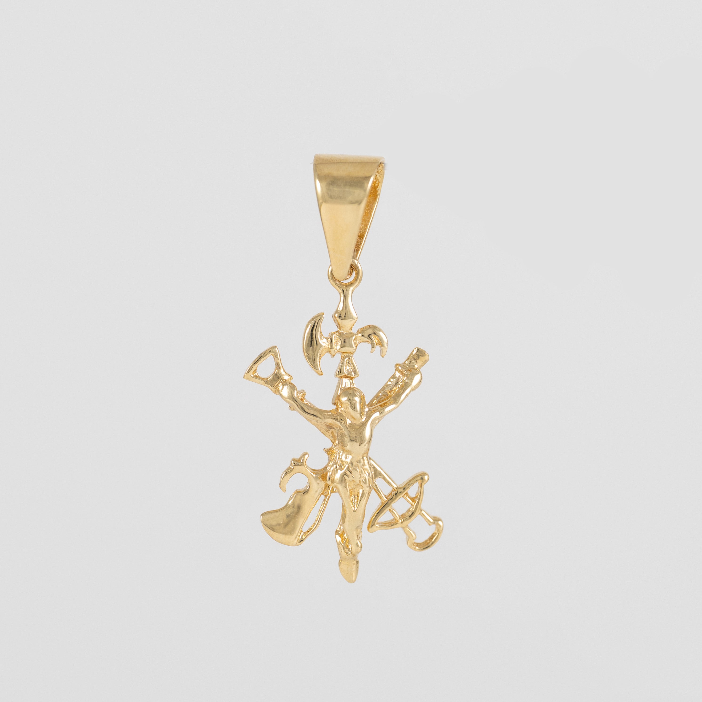 Colgante Cruz Legión oro 18k 750