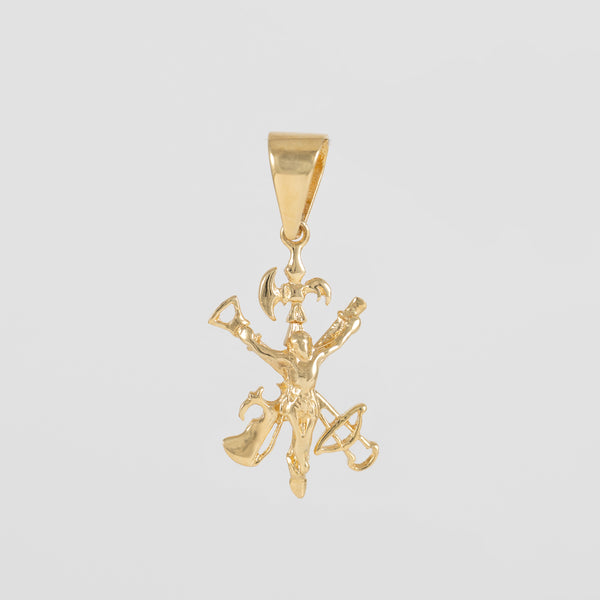 Colgante Cruz Legión oro 18k 750