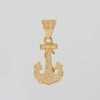 Colgante Ancla oro 18k 750