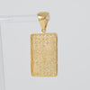 Colgante Carta As de Corazones de oro 18k 750