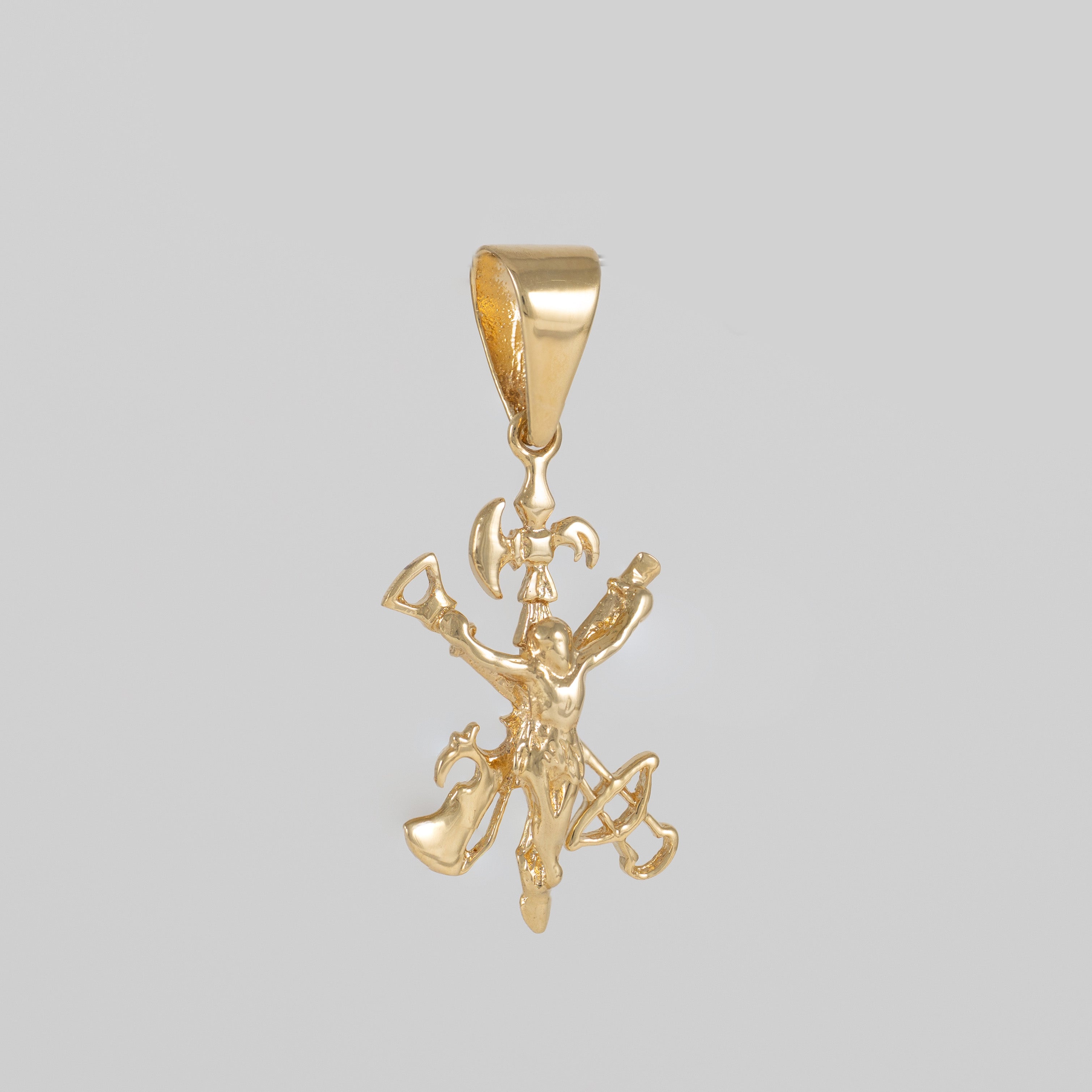 Colgante Cruz Legión oro 18k 750