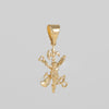 Colgante Cruz Legión oro 18k 750