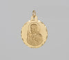 Colgante Medalla oro 18k 750