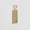 Colgante placa oro 18k 750