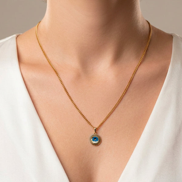 Colgante Ojo Turco oro 18k 750