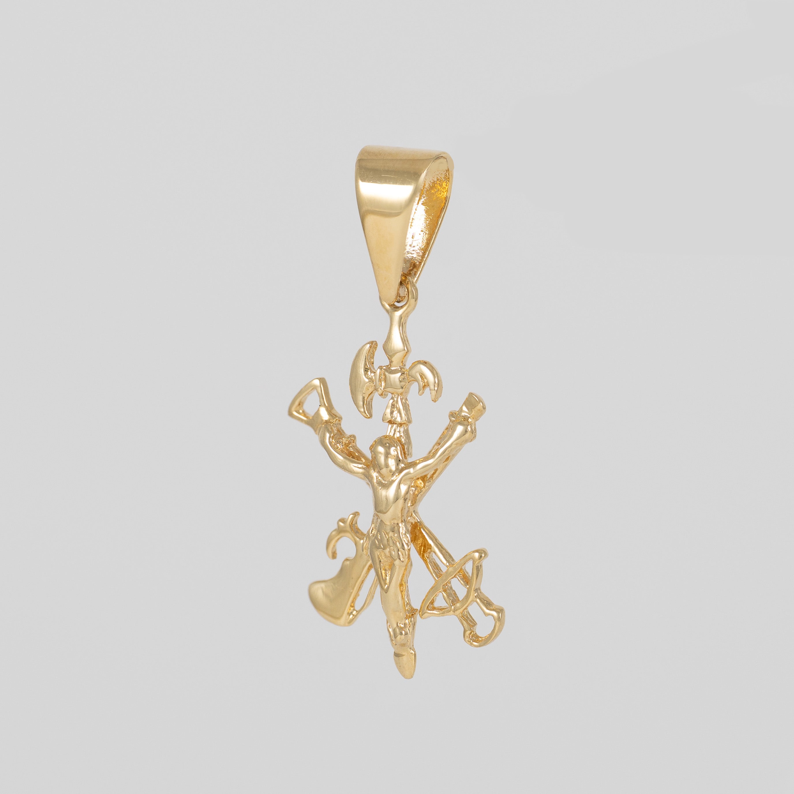 Colgante Cruz Legión oro 18k 750