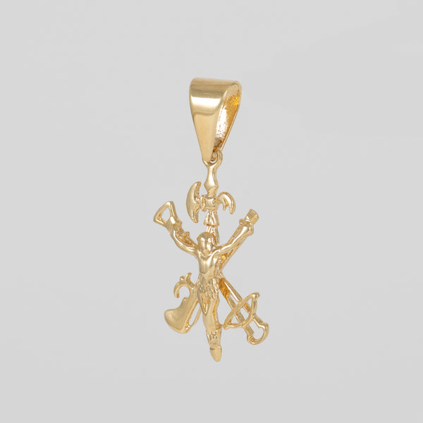 Colgante Cruz Legión oro 18k 750