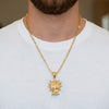 Colgante dragón oro 18k 750