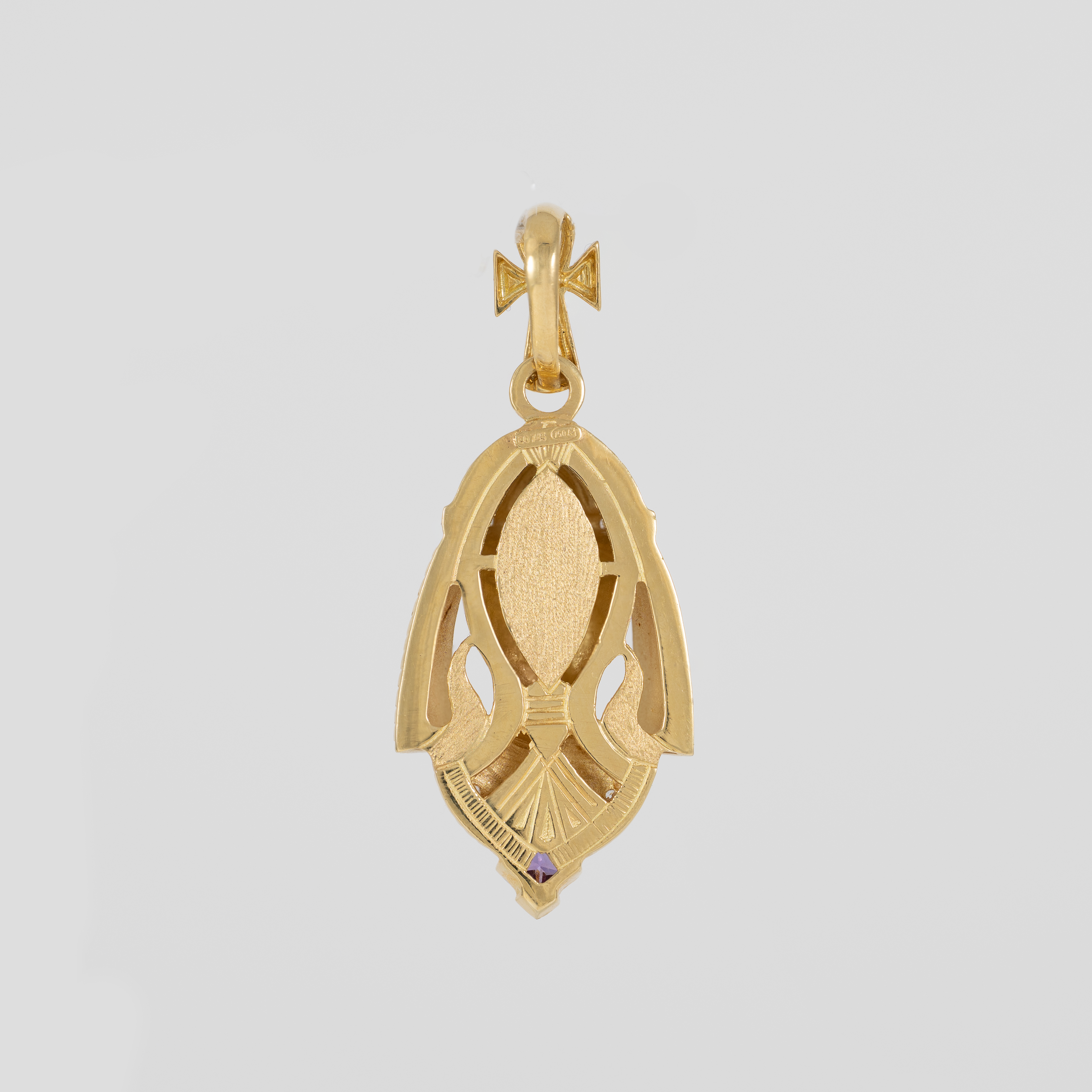 Colgante oro 18k 750