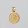 Colgante ruleta casino oro 18k 750