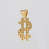 Colgante Dólar oro 18k 750