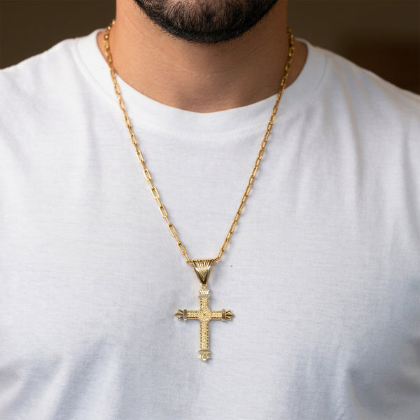 Colgante Cruz oro 18k 750