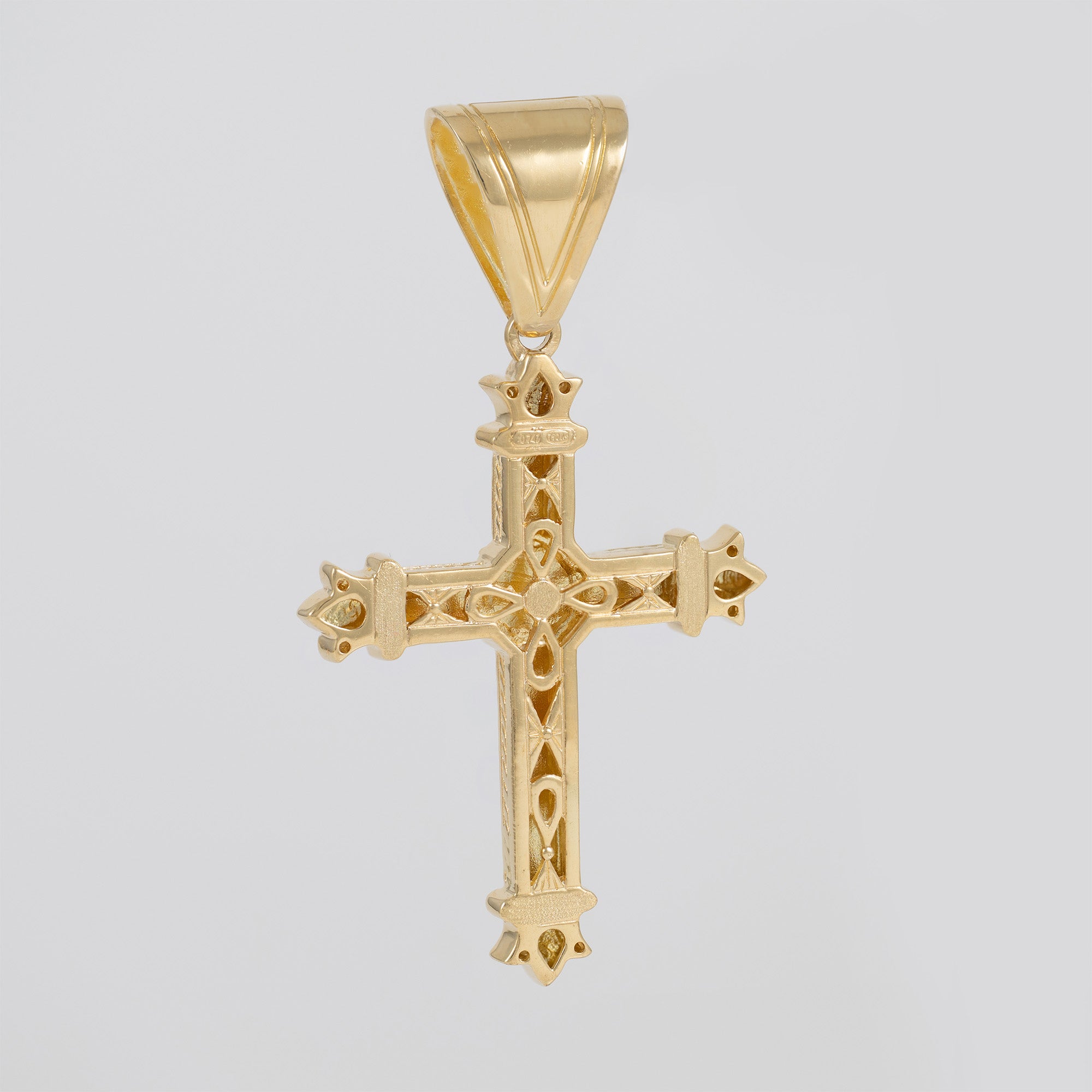 Colgante Cruz oro 18k 750