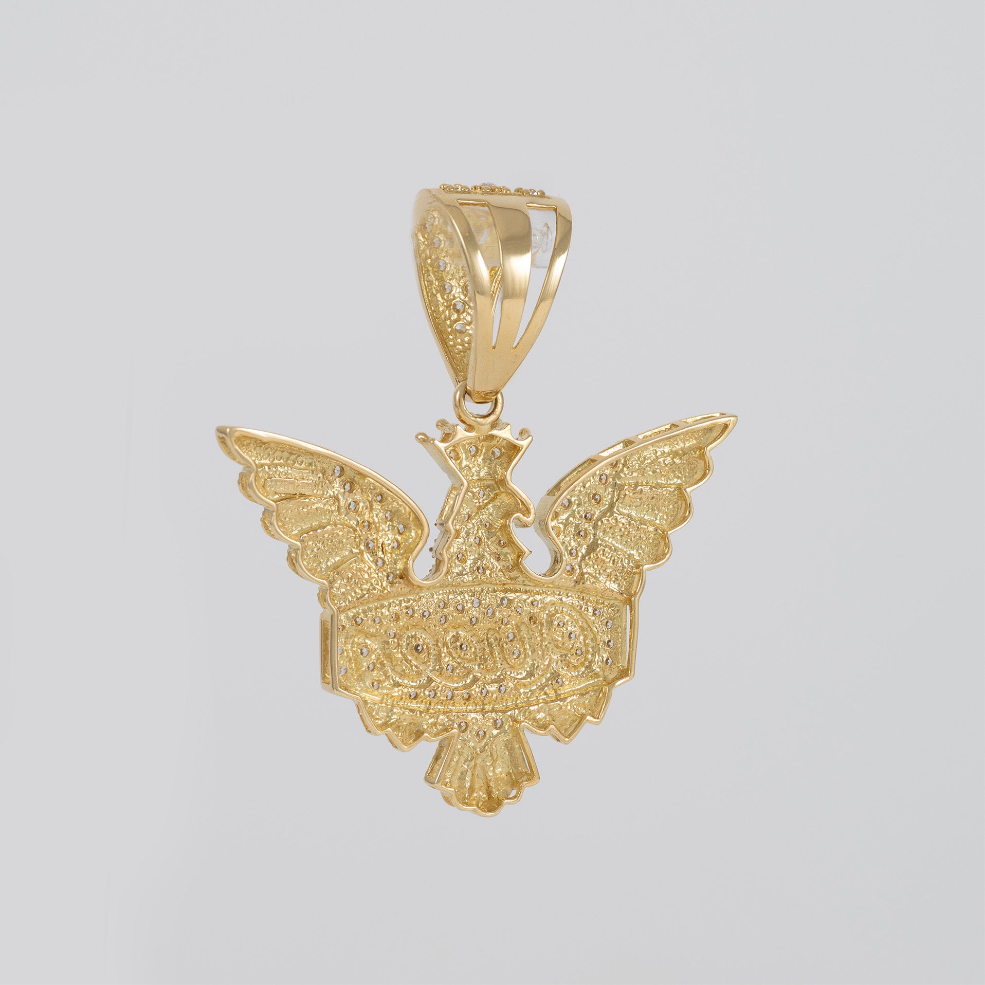 Colgante águila Queen oro 18k 750