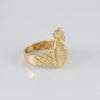 Anillo oro 18k 750 bolsa de dinero