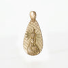 Colgante medalla Virgen oro 18k 750
