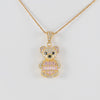 Colgante Oso oro 18k 750