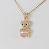 Colgante Oso oro 18k 750
