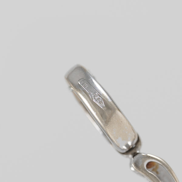 Colgante Sol de oro blanco 18k con brillantes